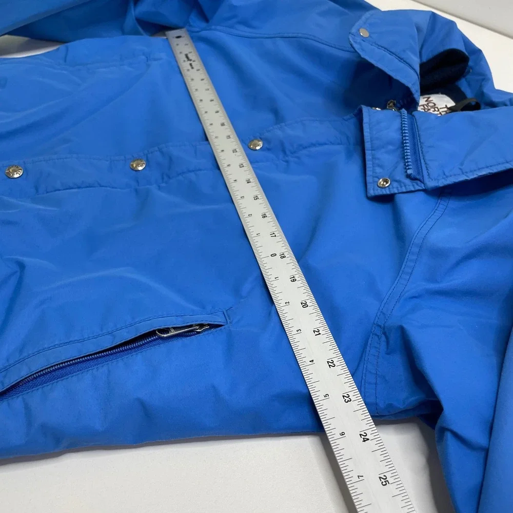 Vtg Rare North Face Gore-Tex Ski Suit Set Blue Side Zip Pant Jacket L 90s USA
